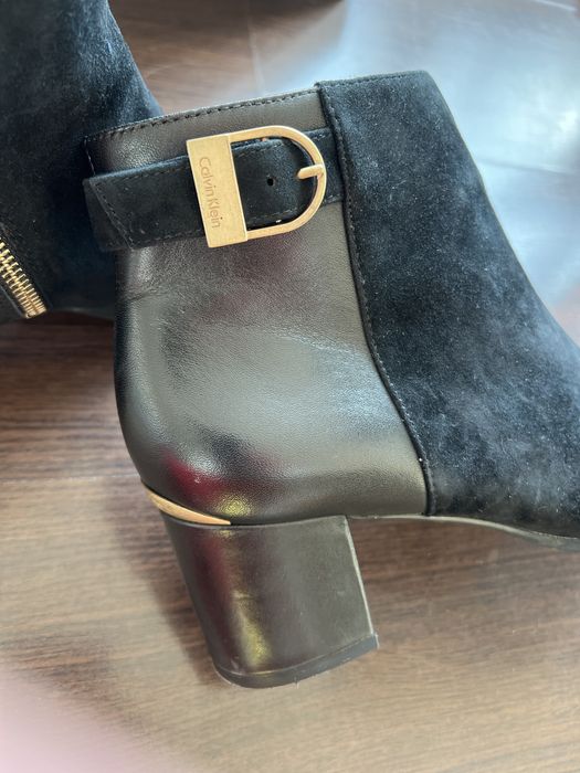 Calvin Klein - страхотни кожени боти