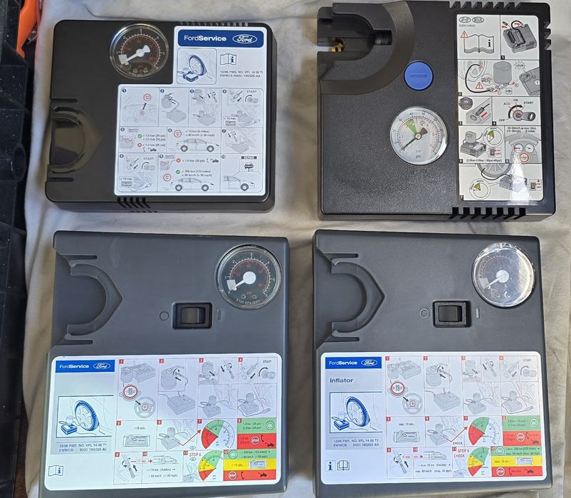 Компресори за помпене на автотомобилни гумигуми,