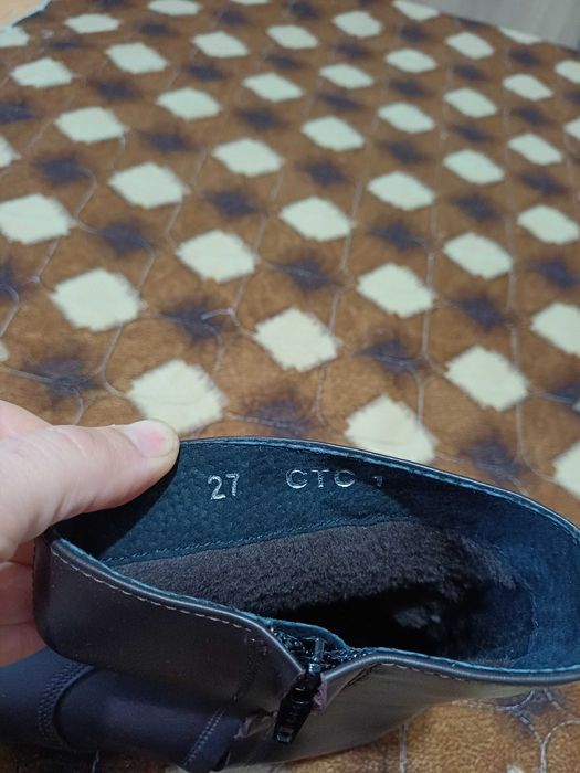 Ghete piele imblanite