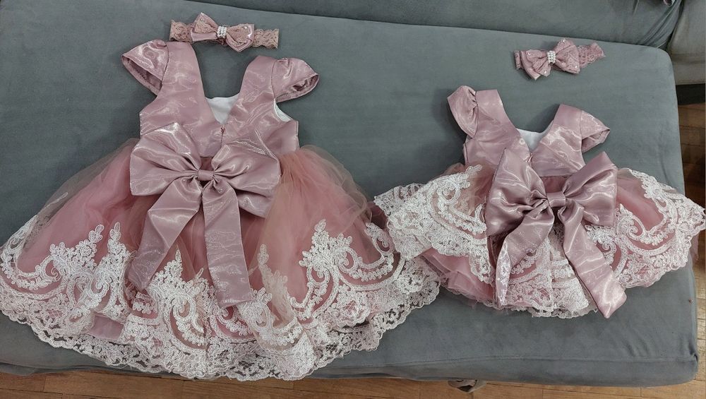 Официални рокли за 2 и 3 годишни принцеси