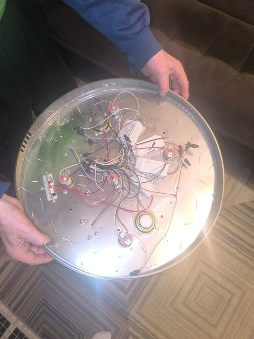 Люстра потолочная бу