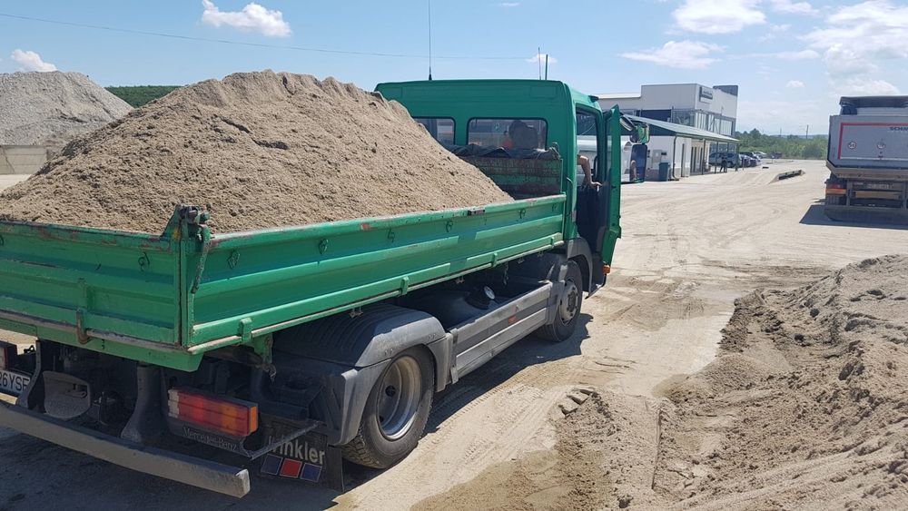 Aduc la comanda nisip sort Balast