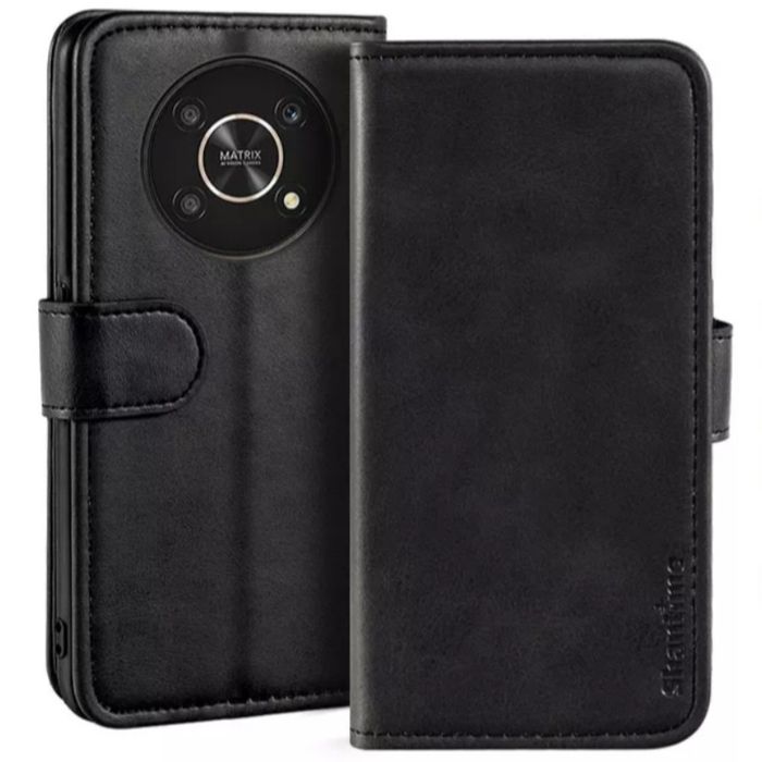 Honor Magic 4 Pro / X8 / X7 / Хоризонтален кожен калъф тефтер