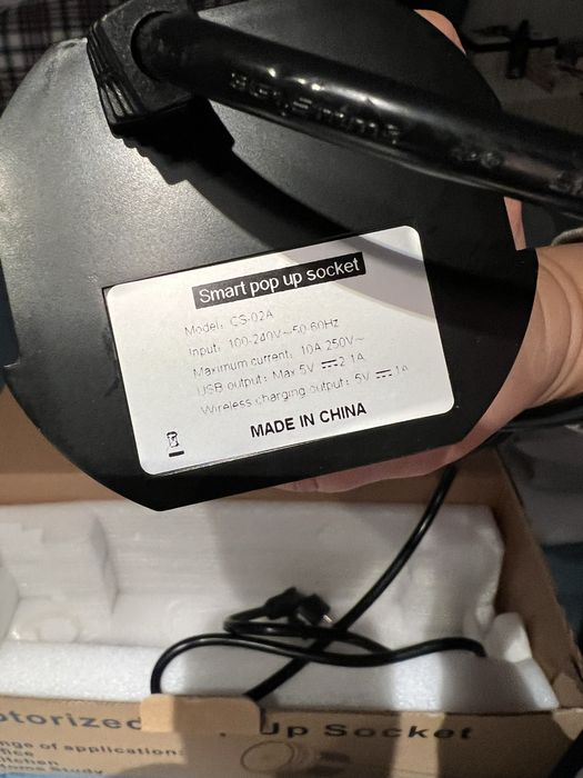 Priză Pop-Up Retractabilă Smart Socket CS-02A