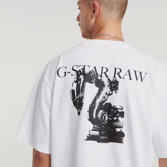Уголемена тениска G-Star Raw Industry M , L нова мъжка оригинална