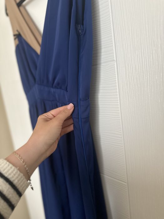 Rochie lunga albastra LYNNE