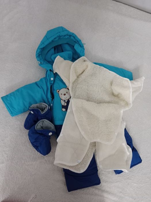 Детская куртка зимняя трансформер