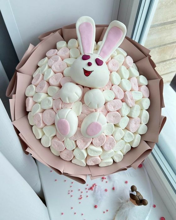 Букет маршмэллоу