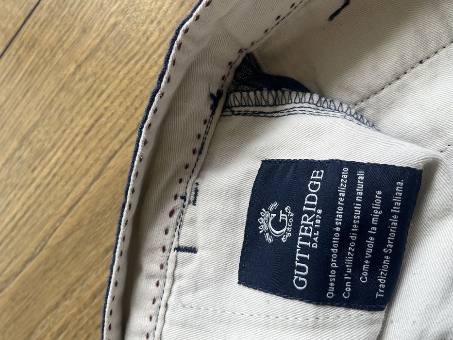 GUTTERIDGE 1878 - Made in ITALY   : 100% Лен размер 52-Л / Оригинал