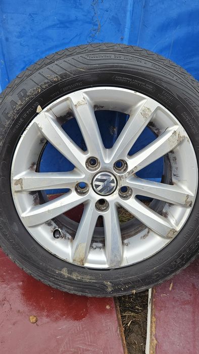 Джанти 14 5х100 vw с гуми 185 60 14