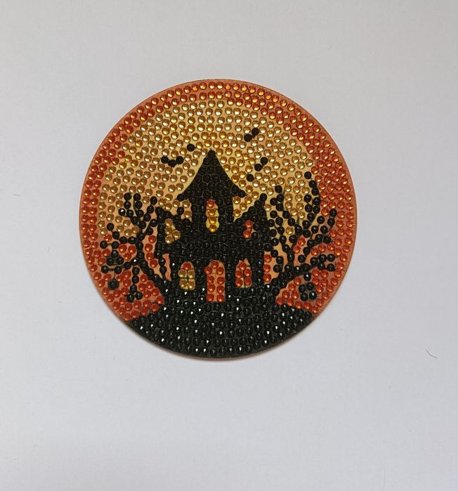 Set de 3 Suporturi cană Halloween