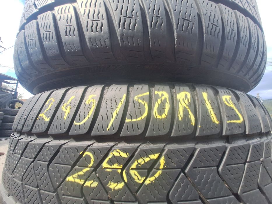 4 anvelope iarna 245/50r19 Pirelli rft runflat 2019 Montaj Gratuit