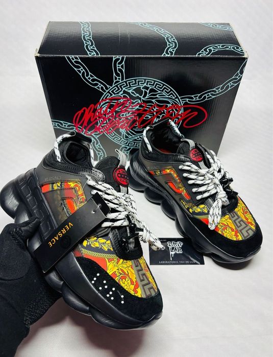 Adidasi Versace Chain Reaction Medusa / Calitate / Toate mărimile