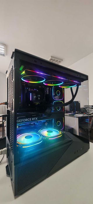 Мощно ТОП Геймърско PC Ryzen 7 7800X3D/32Gb Viper 6000Mhz/1.5TB SSD/RX 5060TI 16Gb/WiFi&BT/Гаранция