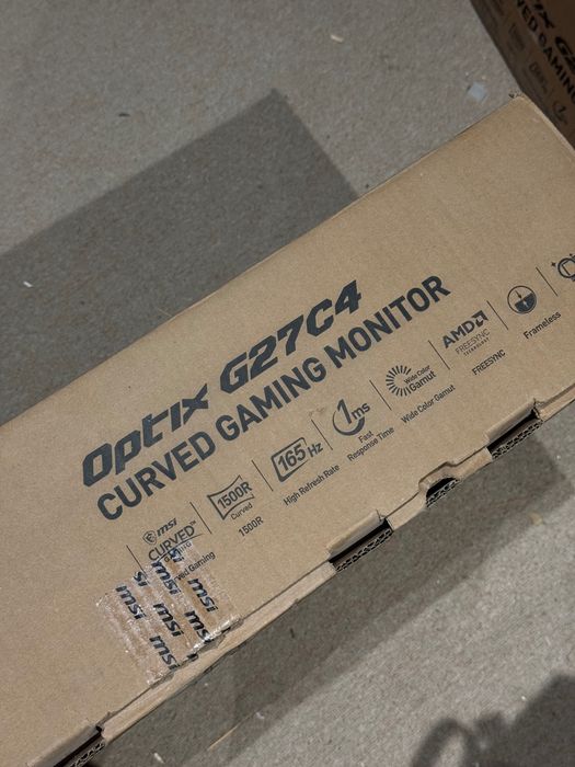 MSI Curved Optix G27C4