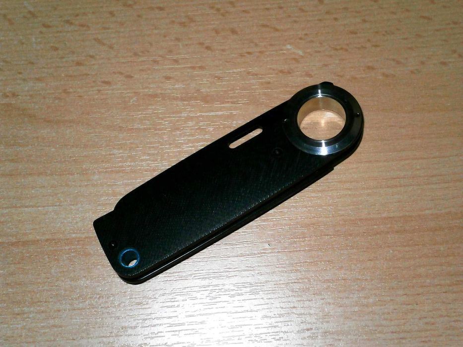 Briceag EDC Marksman Cobalt Folding Knife (G10 si otel carbon 420)