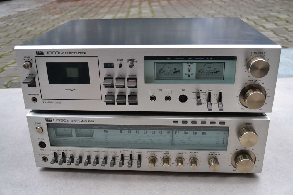 Amplificator ITT HIFI 8033 si Deck ITT HIFI 8021