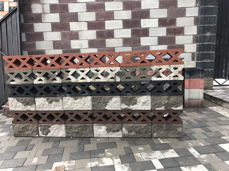 Сплитерные перегородочные и рваный блоки от производителя