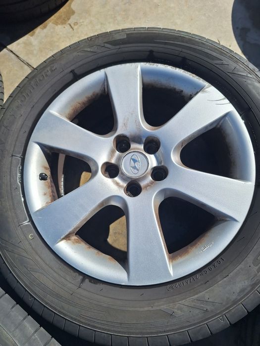 4бр. Джанти с летни гуми 18 цола 5х114.3 Hyundai Santa Fe / Хюндай Санта Фе 2009г.