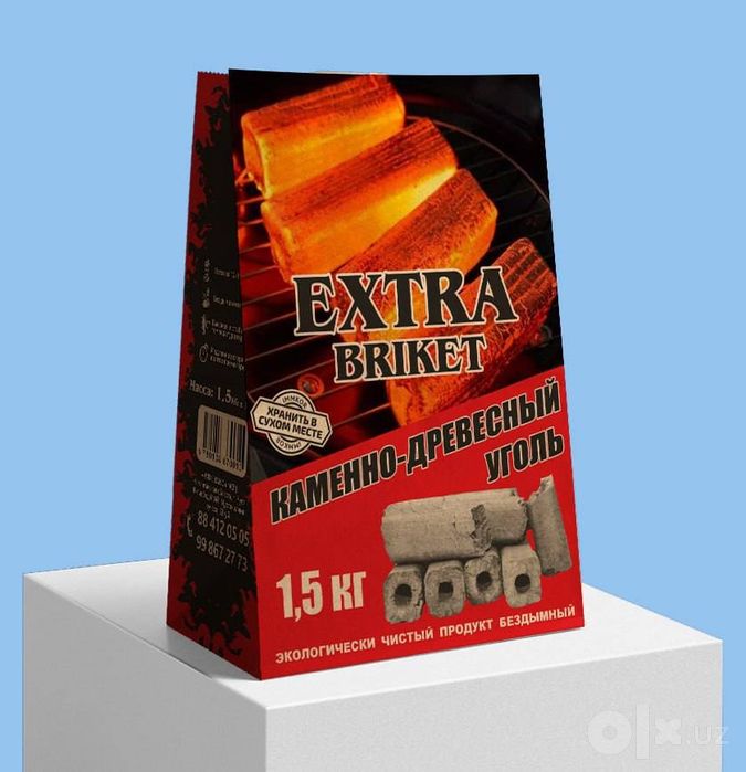 Briket upakofka koʻmir