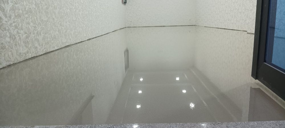 Наливной пол установка