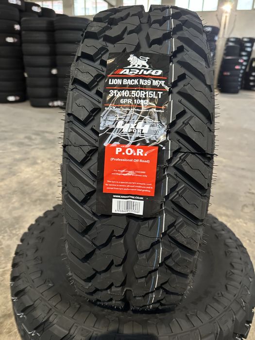 Нови джипови гуми ARIVO LION BACK N39 M/T 31X10.50R15 109Q БОРД 3110.5015 31105015