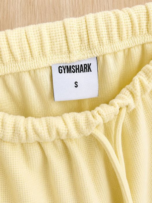 Долнище Gymshark Waffle Wide Leg Pants – размер S (подходящо за M)