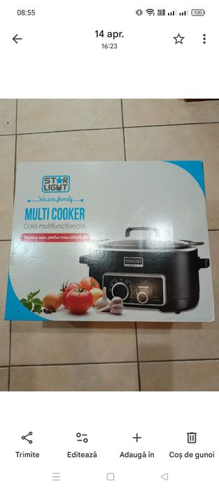 Multicooker  StarLight și robot Heinner.