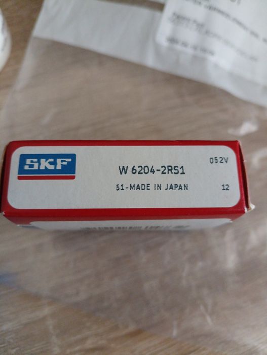 Лагери SKF W 6204-2RS1 Сачмен лагер с дълбок канал 20 x 47 x 14 mm