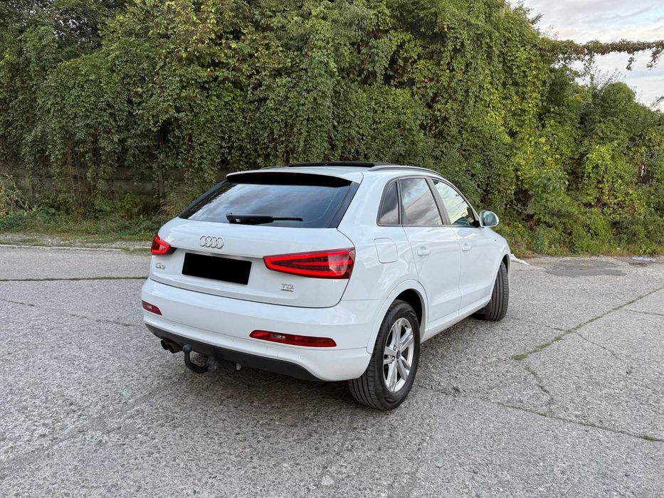 Audi Q3-2.0TDI-140CP-2014-AUTOMAT-TRAPA PANORAMICA-S-LINE-Piele Coniac -Webasto