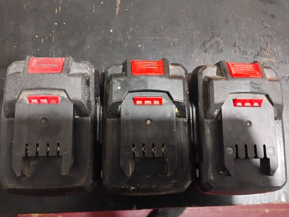 Set 3 acumulator Parkside 20v 4ah