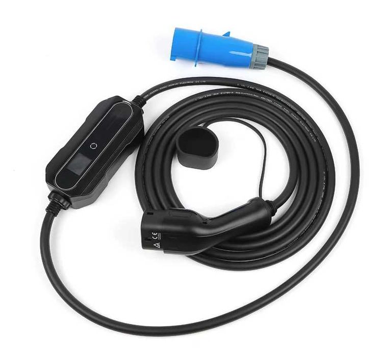 Incarcator reglabil 7.4KW 10A-32A masina electrica Type 2, cablu 5m