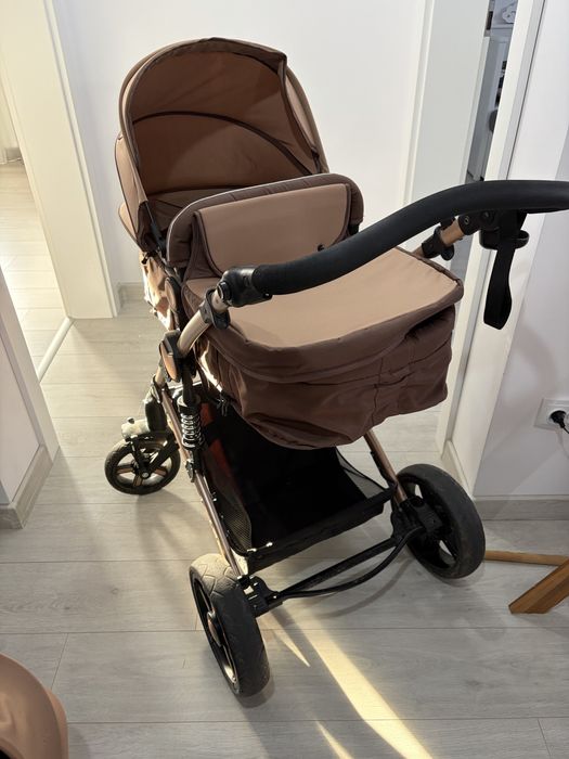 Carut 3 in 1 cu scoica