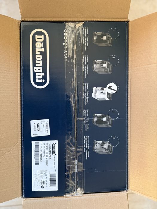 Espressor automat De’Longhi Magnifica Evo e latte pro