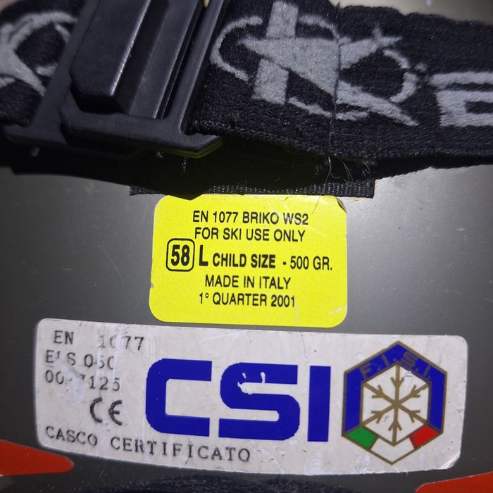 Cască de schii pentru copii cu ochelar