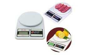 Cantar electronic de bucatarie 1g-10Kg functie TARA, oprire, 24x14cm