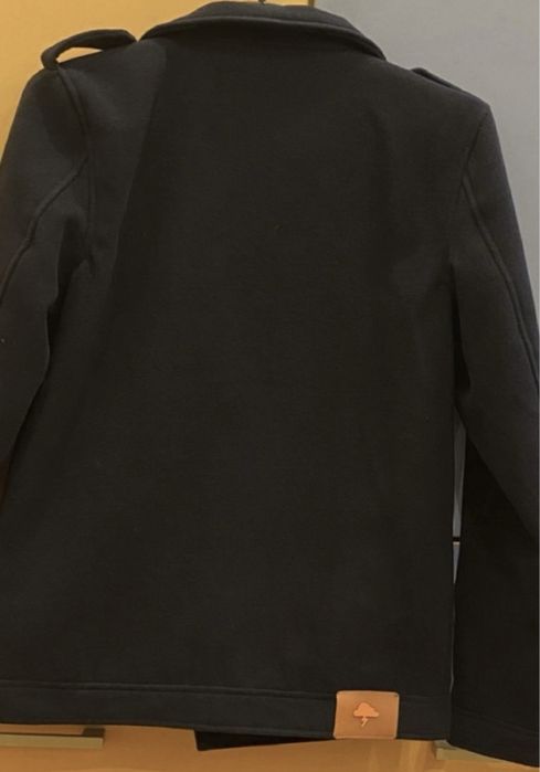 Geaca stofa bleumarin 10-12 ani