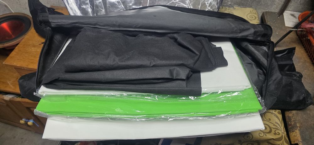 amzdeal-комлект за осветление+Комплекти стойки за фото фон Amzdeal 10