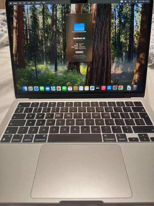 Macbook Air M3 8GB 256GB
