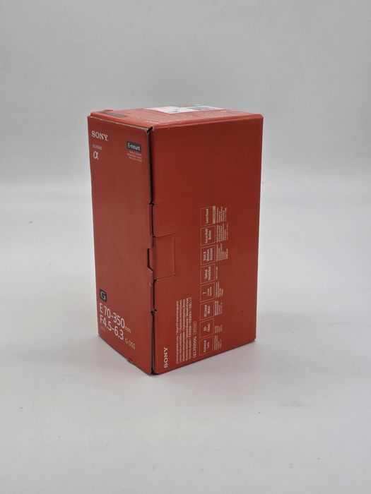 Sony 70-350mm Obiectiv Foto Mirrorless F4.5-6.3 G OSS Montura Sony E