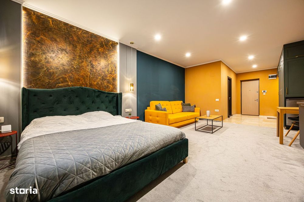 Garsonieră premium în inima Poienii Brașov |Nuba | Design interior