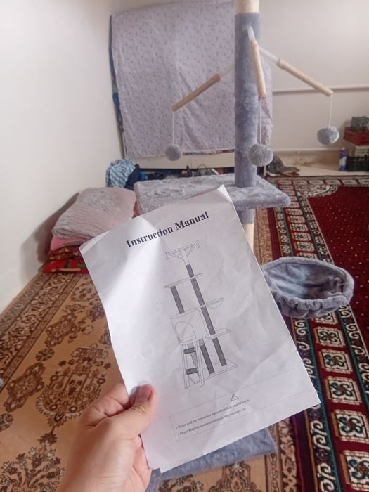 Мысықтың үйшігі.Домик для кошки..