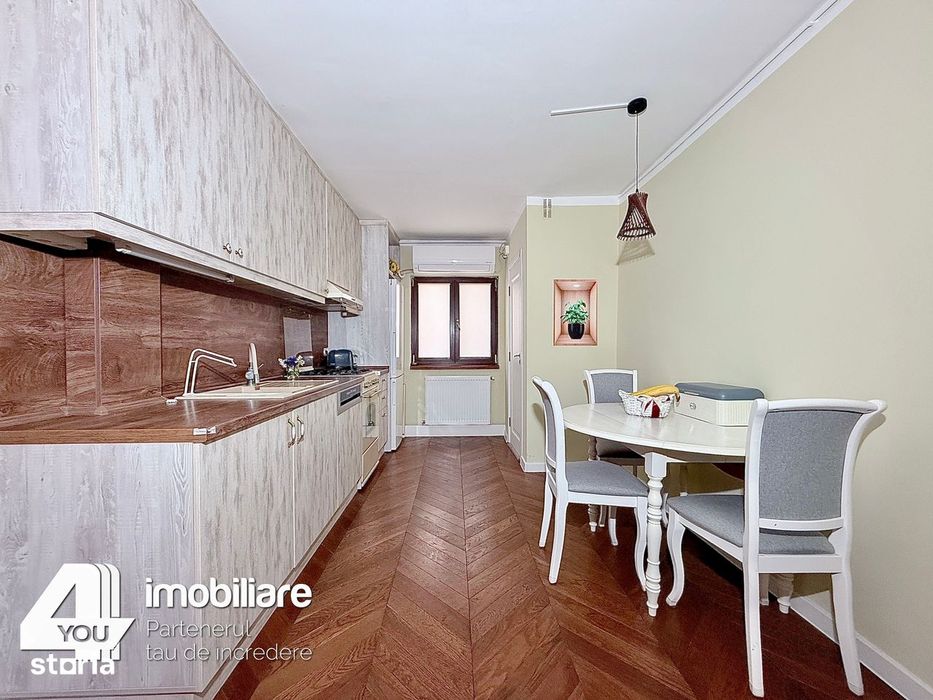 Apartament 3 camere Micălaca, lângă Genesis,100 mp, mobilat+termotecă