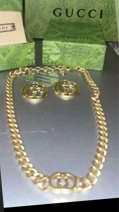 Set bijuterii placate cu aur 24k