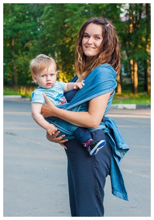 Слинг-шарф для ребенка