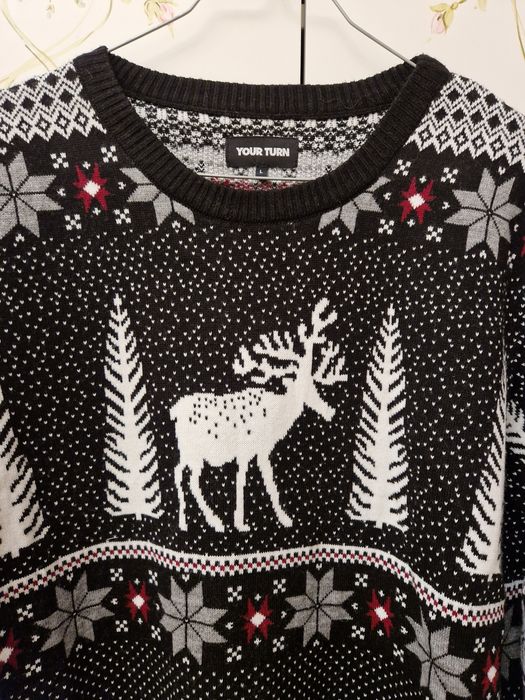 Pulovăr iarna Crăciun marimea L