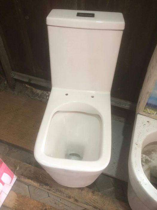 Унитаз литой, б/у