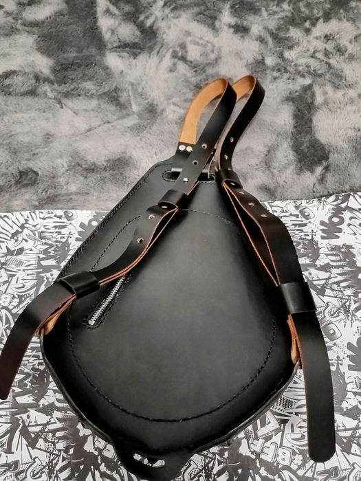 Rucsac handmade din piele