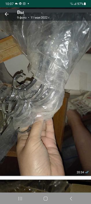 Запчасти от хрустальных люстр