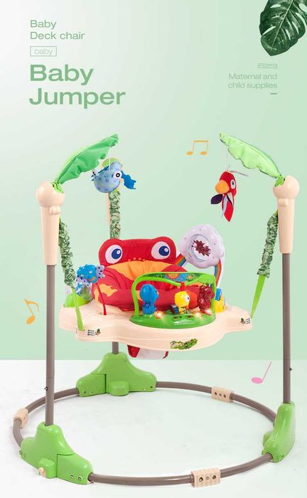 Jumper bebe,centru de activitati cu sunete,saritor
